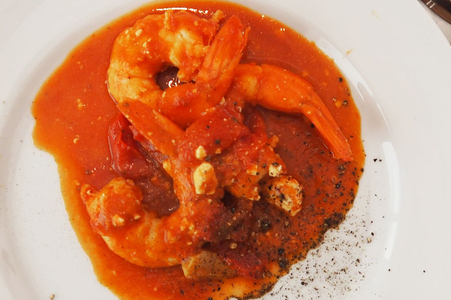 Garides Saganaki