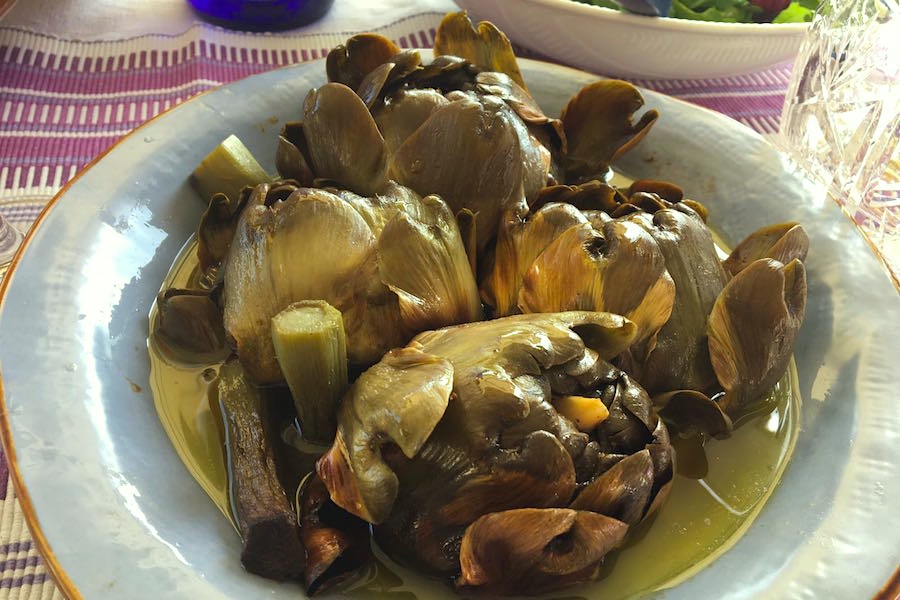 Carciofi alla Romana